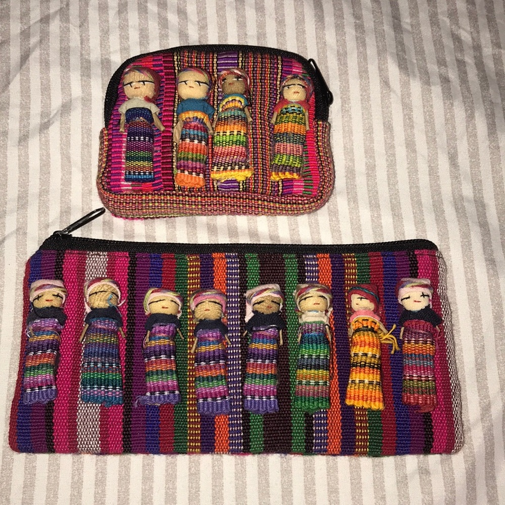 New Mexican hand craft coun purse and small bag